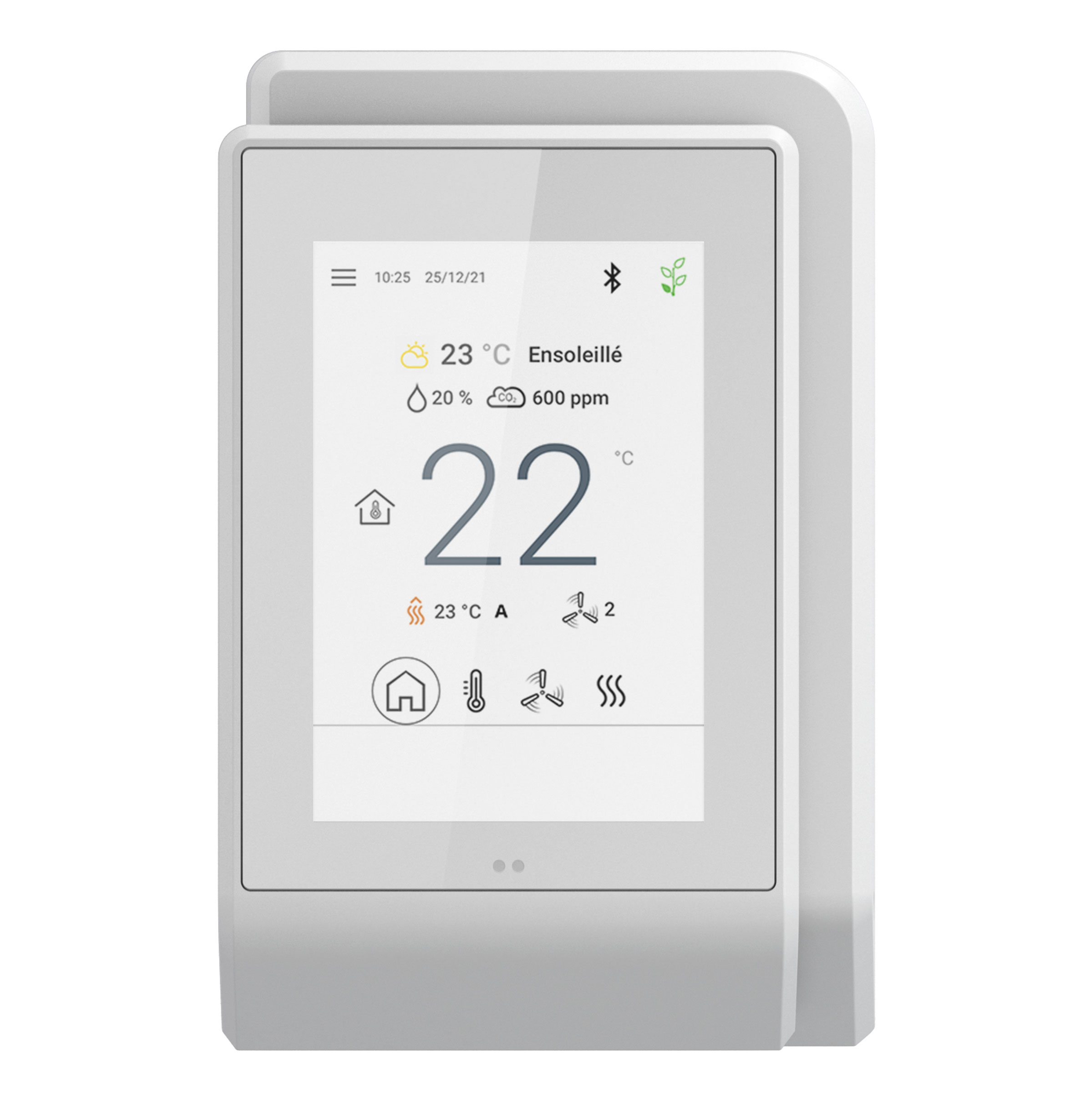 how to adjust distech controls thermostat